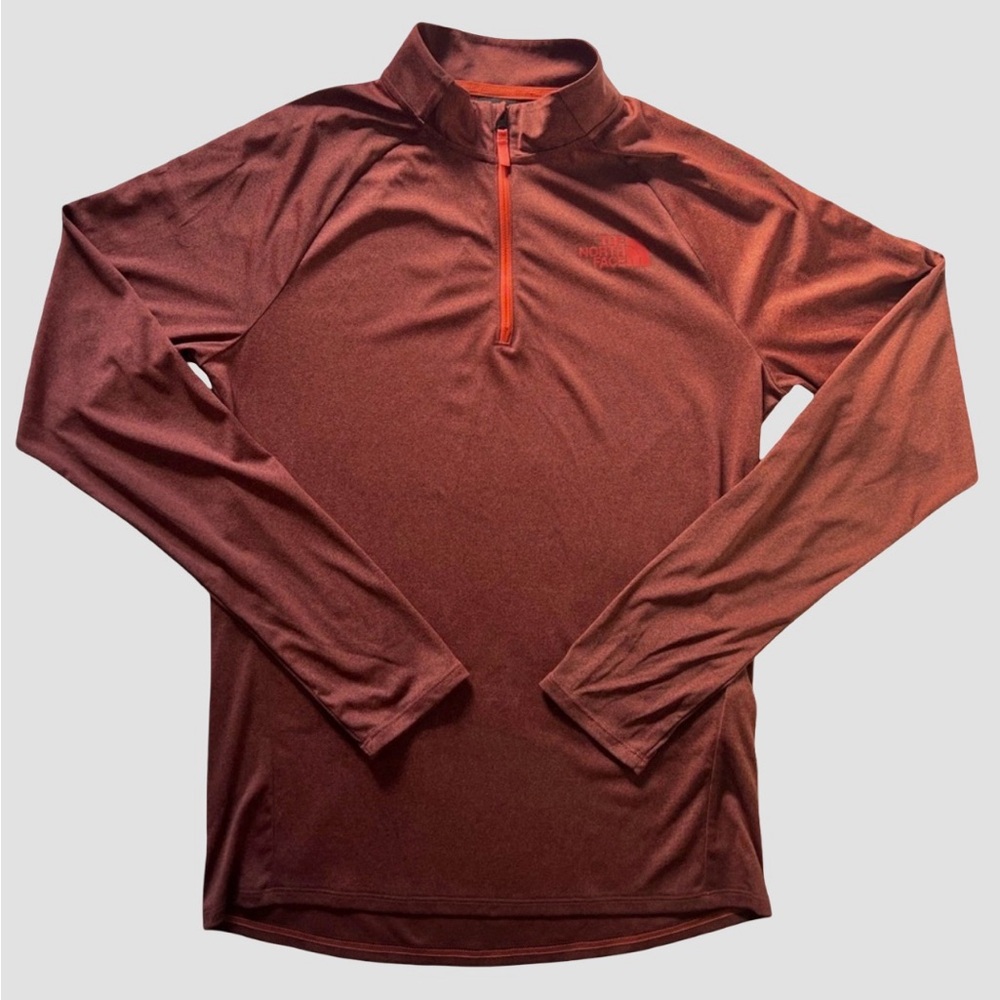 NWOT - The North Face Burgundy Half-Zip Pullover